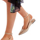 Free People - Women's Jules Point Wrap Flats