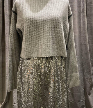 Brazeau Tricot - Women's Cashmere Soba Funnel Neck Sweater