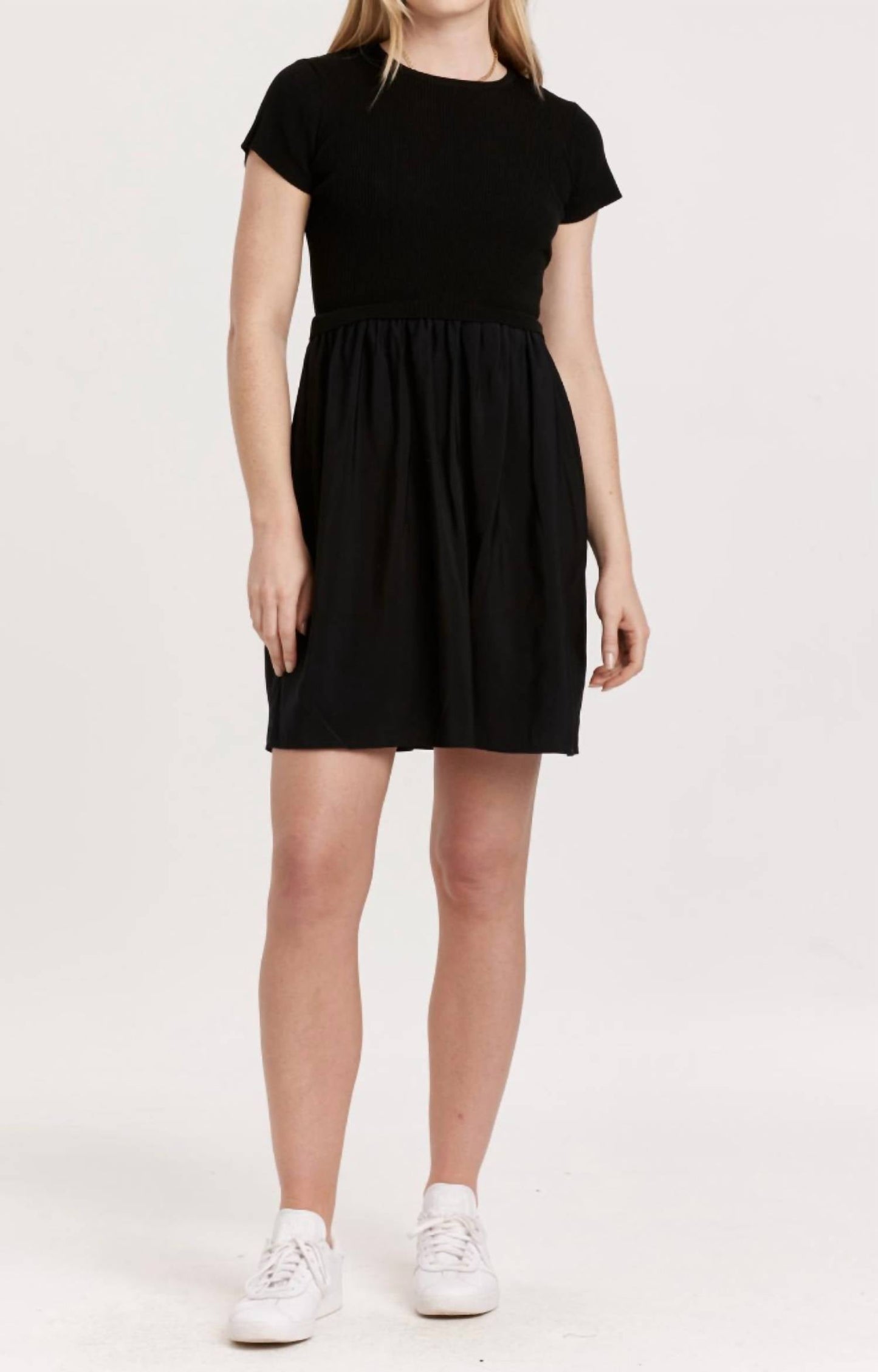 Another Love - Short Sleeve Sweater Knit Dress