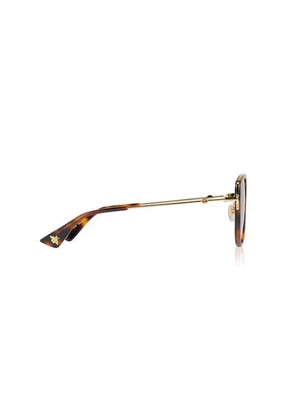 Gucci - Óculos de sol grandes de acetato estilo olho de gato feminino