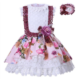 Glam Collections - Kid's Eva Floral Dress