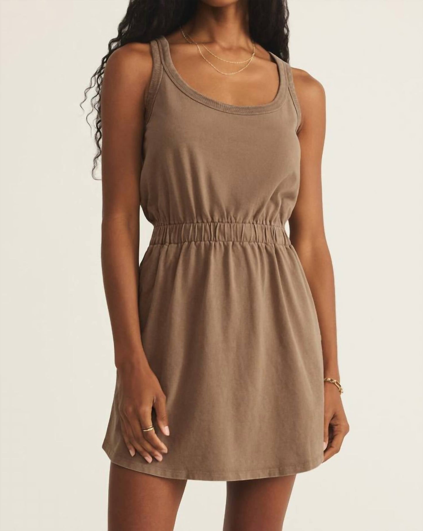 Z Supply - Keegan Knit Denim Mini Dress