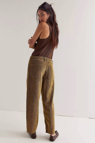 Free People - Calça jeans Roscoe com cordão