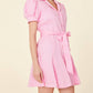 Dolce Cabo - Belted Mini Dress