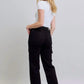 Judy Blue - Cargo Wide Leg Jeans