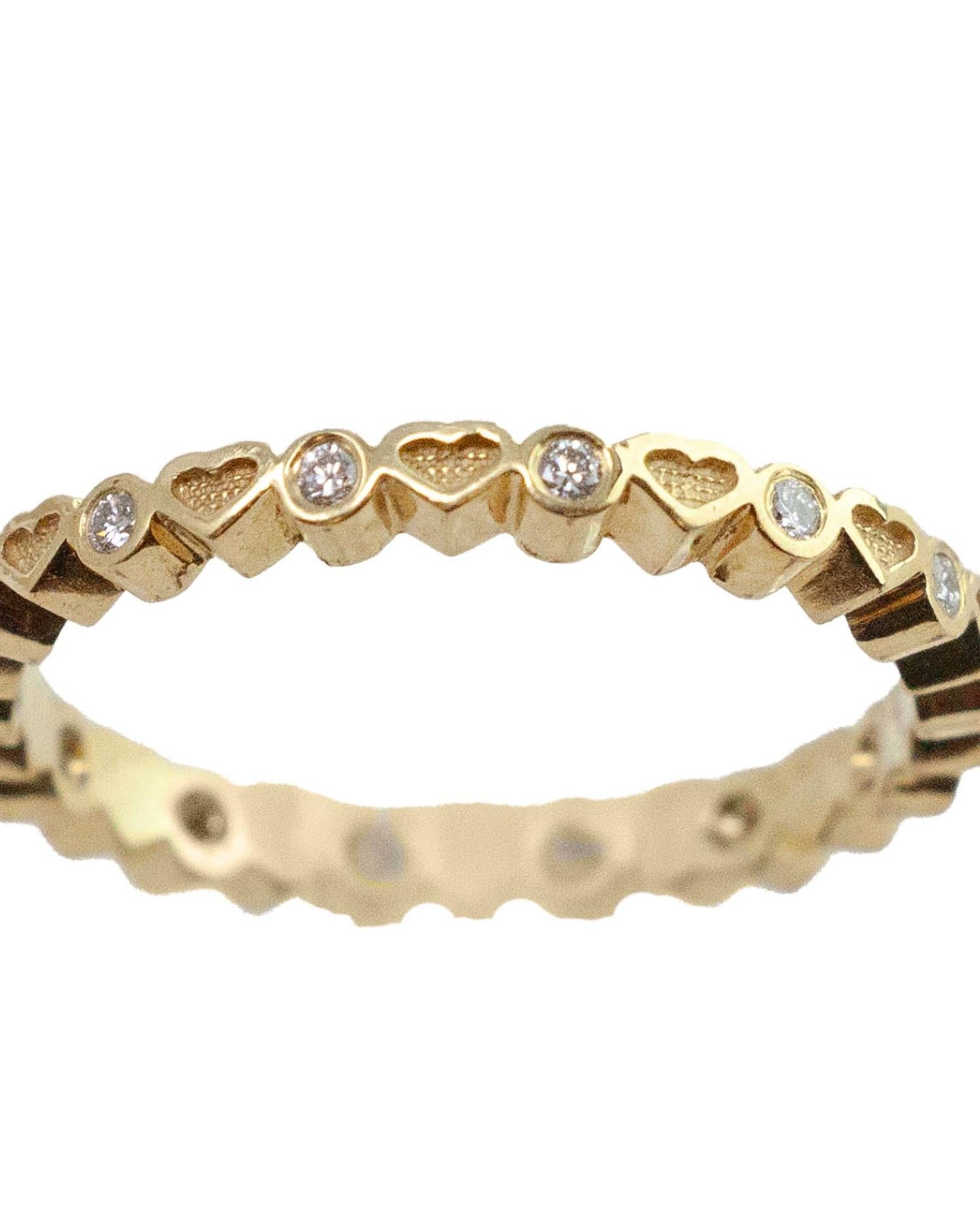 Hidalgo - Women's Heart Band Ring