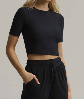 Commando - Butter Crew Neck Crop Tee