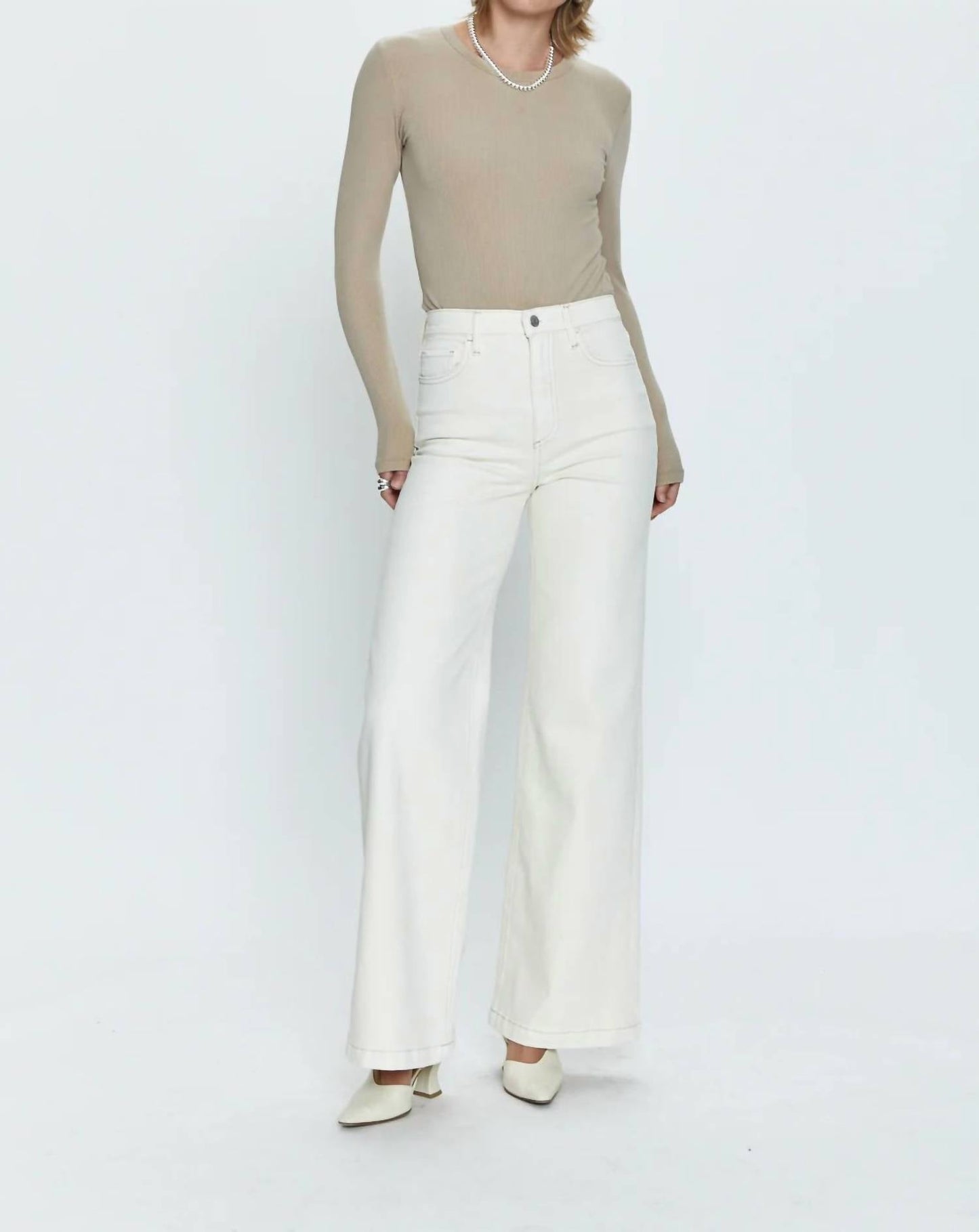 Pistola - Lana High Rise Ultra Wide Leg Denim Pants