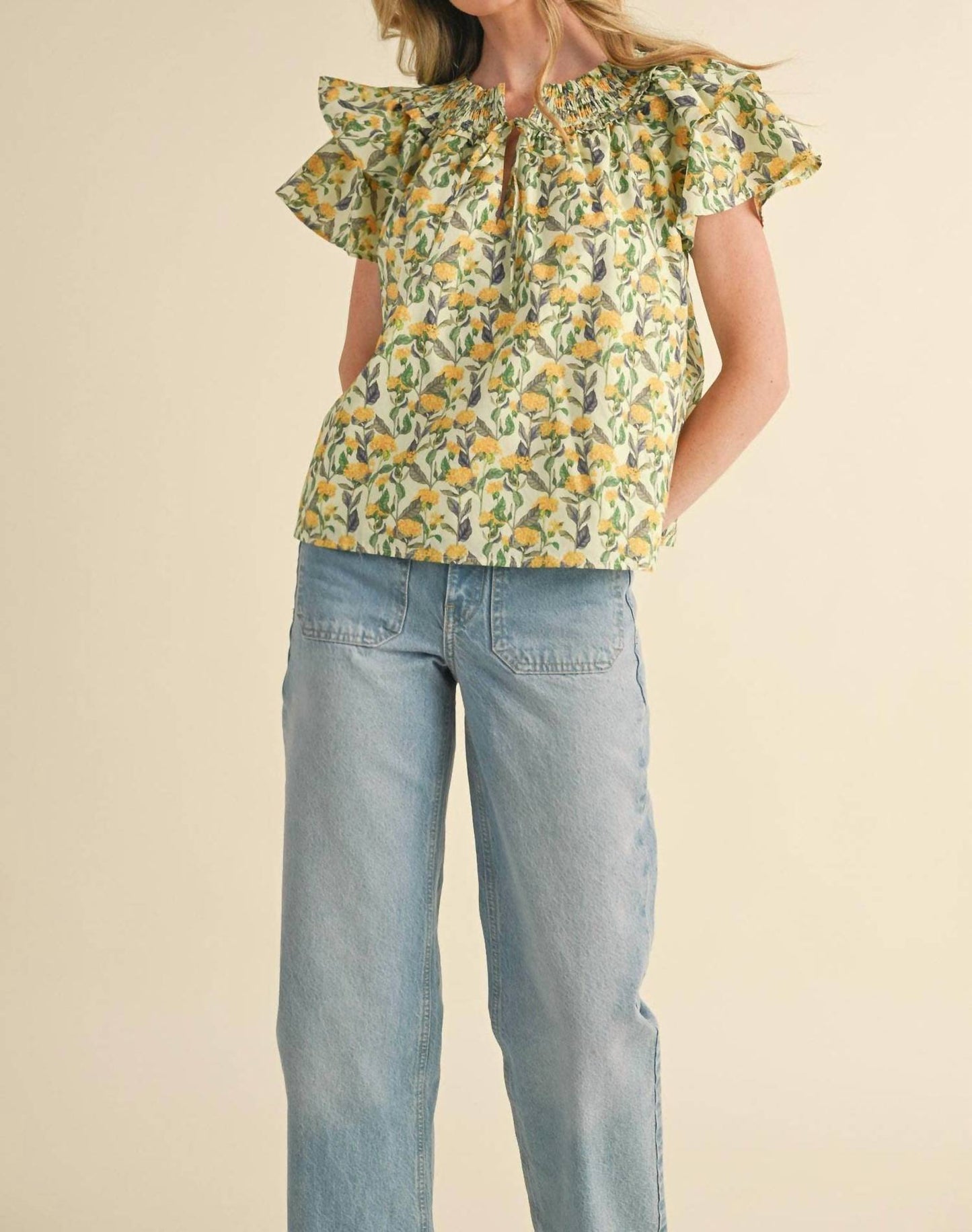 &Merci - Floral Top