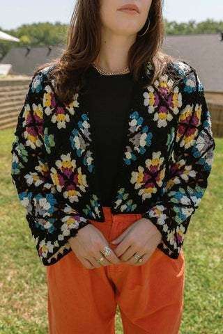 Elan - Cardigan de crochê 7