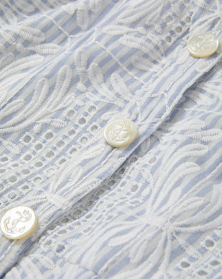 Veronica Beard - Bobbie Eyelet Mini Dress