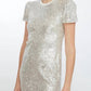 Generation Love - Donna Sequin Puff Sleeve Mini Dress