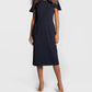 Joseph Ribkoff - Sheer Shoulder Dress