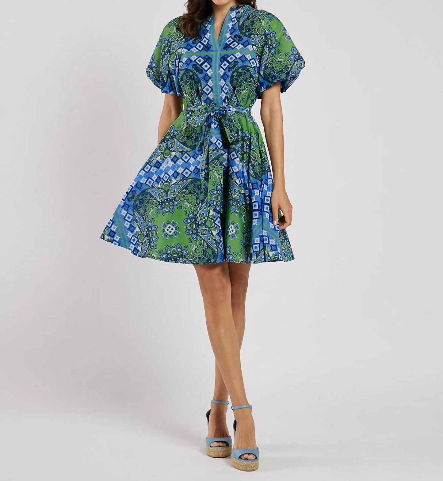 Jude Connally - Paisley Mini Dress