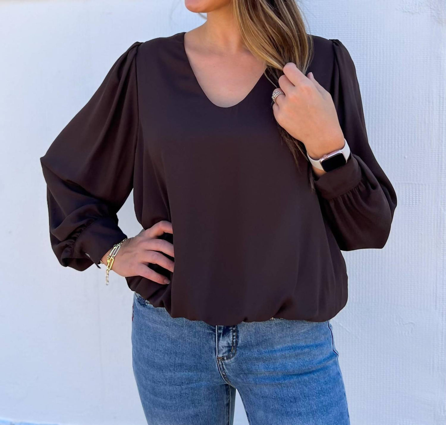 Karen Kane - Puff Sleeve Top
