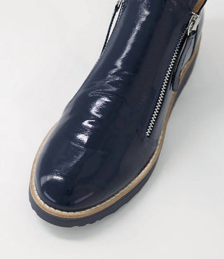 Django &amp; Juliette - Botas de couro Ohmy femininas até o tornozelo