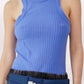 Free People - Sleeveless Hi-neck Blissed Out Tank Top