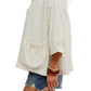 Free People - Just Like Me Relaxed Fit Cotton Seersucker Shirt