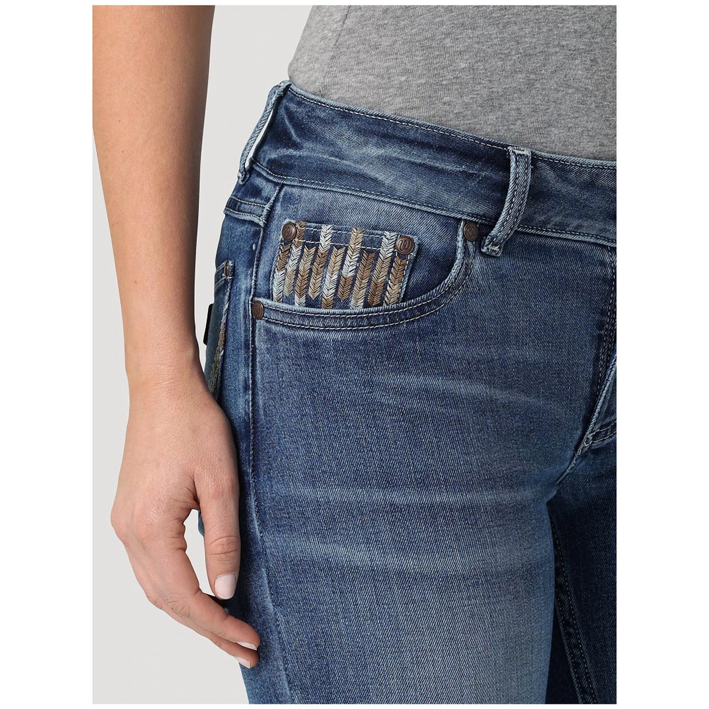 Wrangler - Women's Retro Mae Bootcut Mid Rise Jean