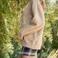 And The Why - Oui and Yes Embroidered Sweater