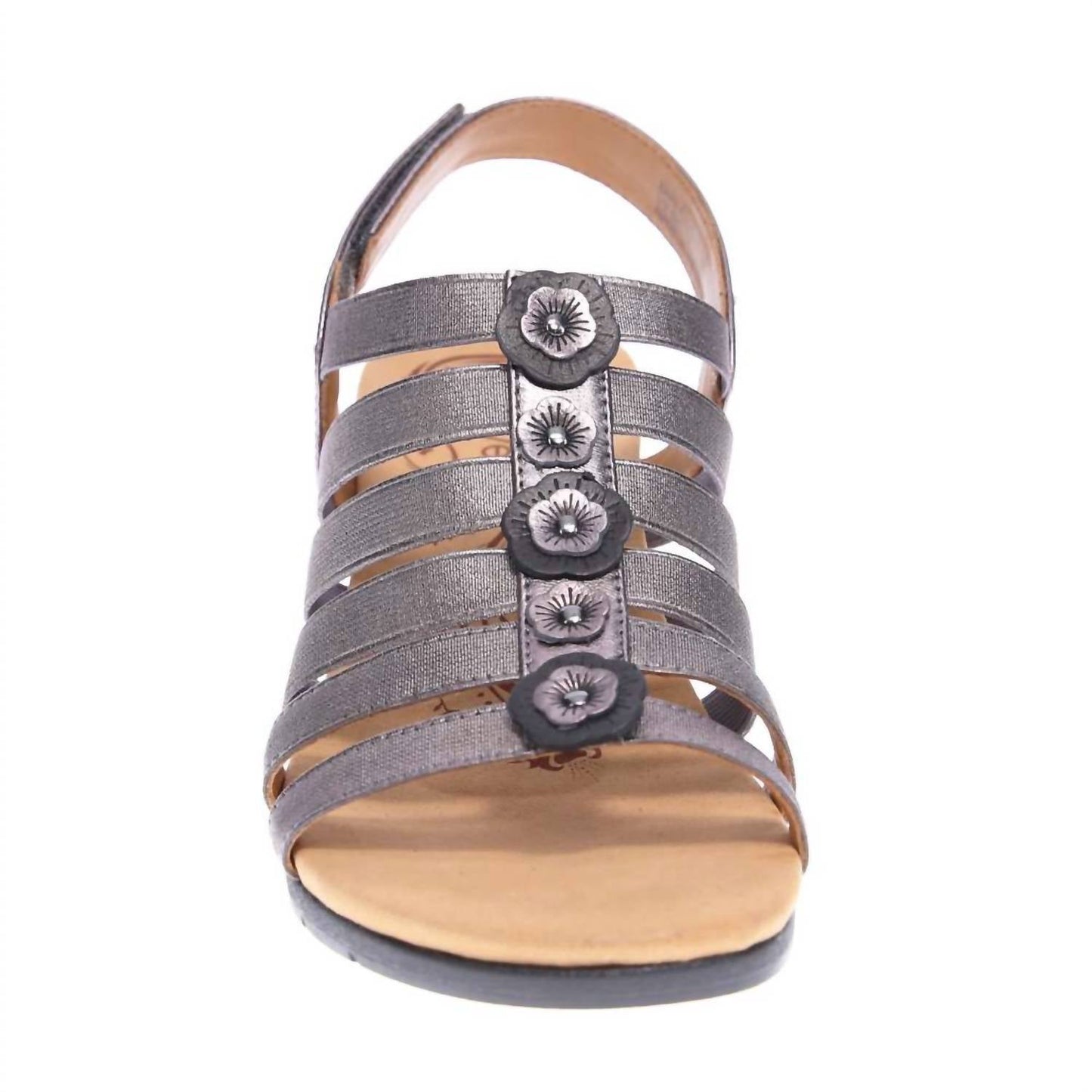 Revere - Women's Bari Floral Wedge Sandal