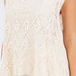 Paparazzi - Crochet Diamond Pattern Hi-Low Tank Top