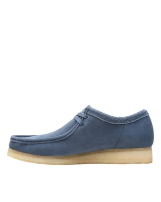 Clarks - Botas de camurça Wallabee masculinas