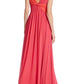 Badgley Mischka - Two-tone Twisted Gown