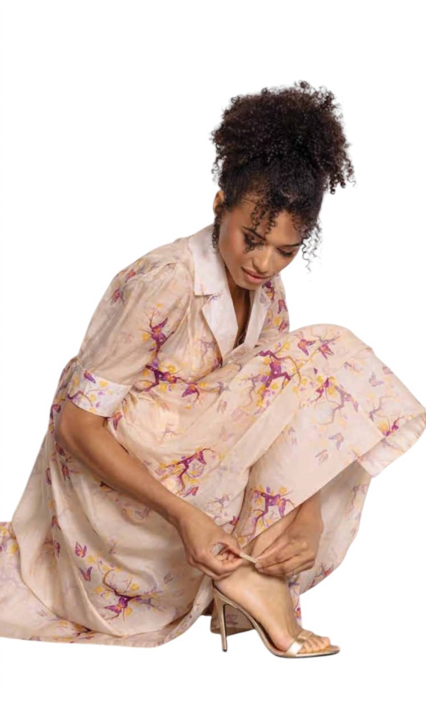 Dream Catcher - Mona Maxi Butterly Midi Dress