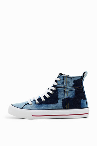 Desigual - Tênis Cano Alto Feminino