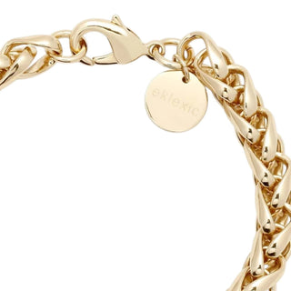 Eklexic - Pulseira de corrente Chopin masculina