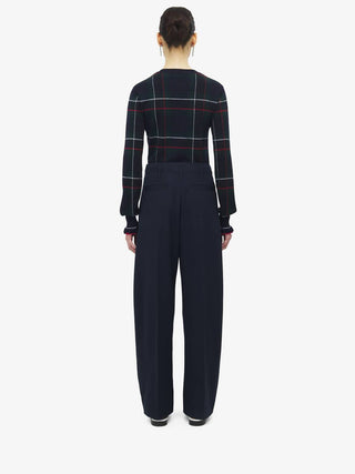 Alexander Mcqueen - Wide Leg Tailored Trouser