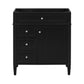 Bathroom Vanity With 2 Drawers and Tip-Out Drawer Storage Cabinet