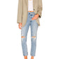 Agolde - RILEY HIGH RISE STRAIGHT CROP JEAN