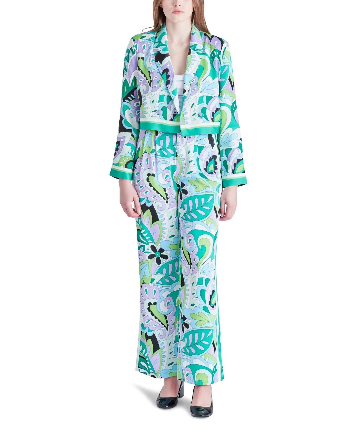 Steve Madden - Isabella Printed Wide Leg Printed Pant