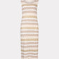 Esqualo - Ajour Stripe Knit Dress