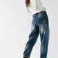 Free People - Moxie Low Slung Pull On Barrel