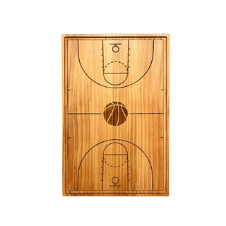 Creative Gifts International - Quadro de madeira para quadra de basquete