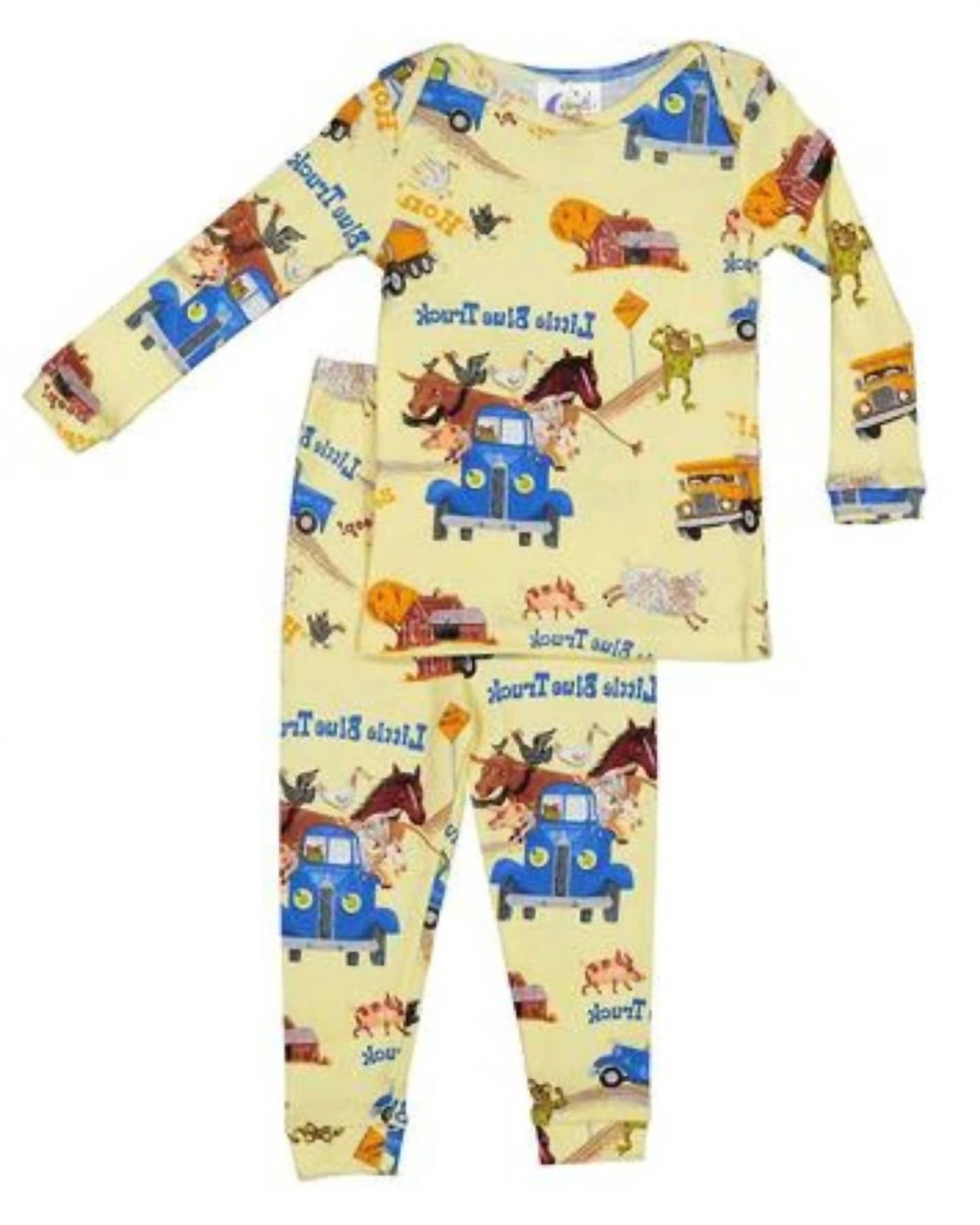 Books To Bed - Kids Little Truck Pajamas