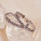 Native Gem - Women's Sparkling Hoop Earrings