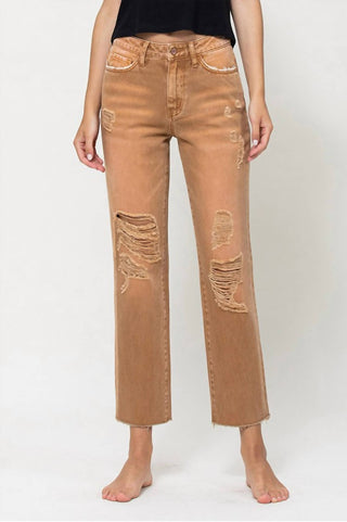 Vervet By Flying Monkey - Calça Jeans Coco Straight Cropped