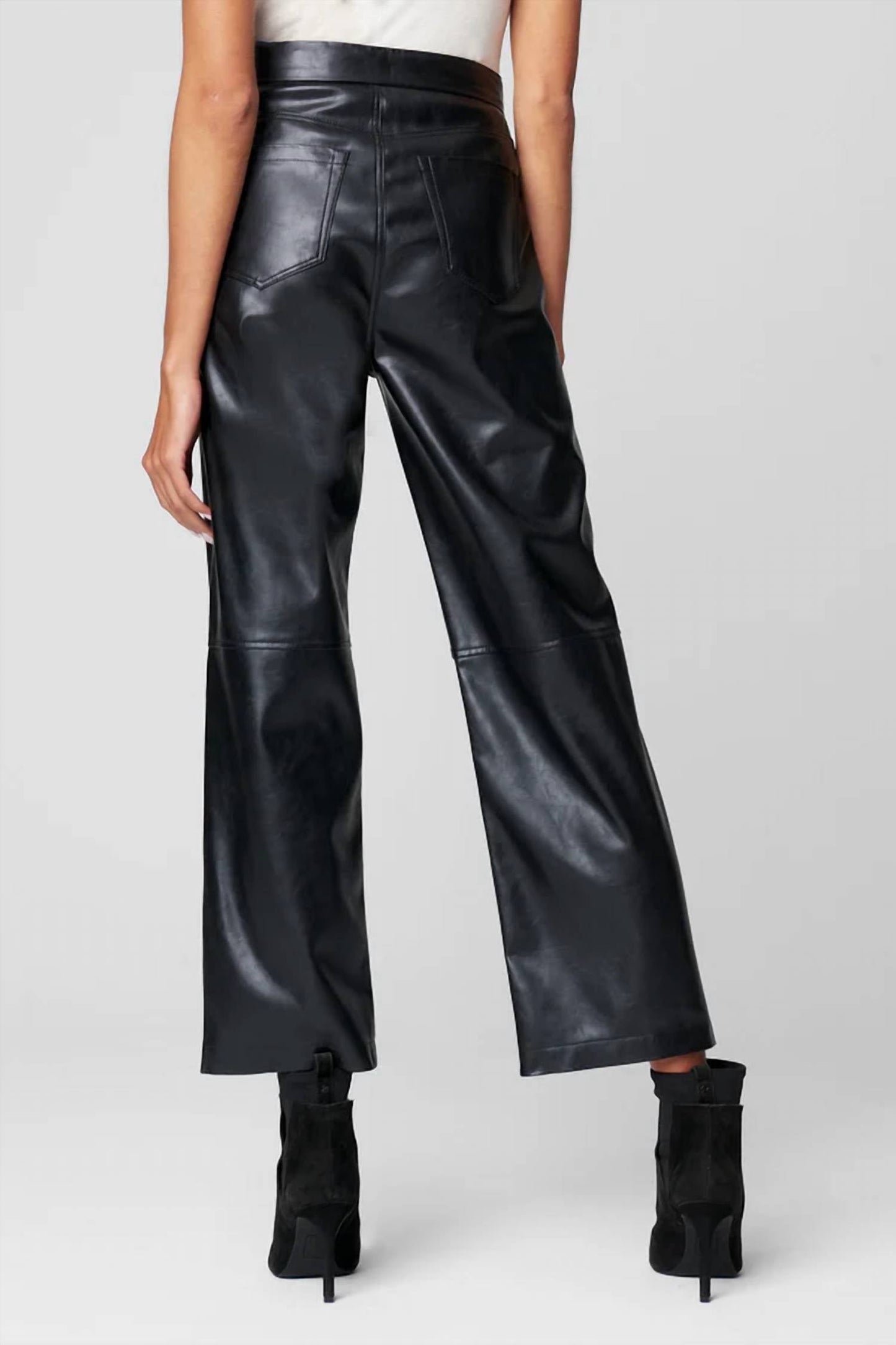 Blanknyc - The Baxter In Track Record Pant high rise wide leg