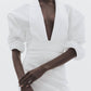 A.W.A.K.E. Mode - Cummerbund Collar Tuxedo Top