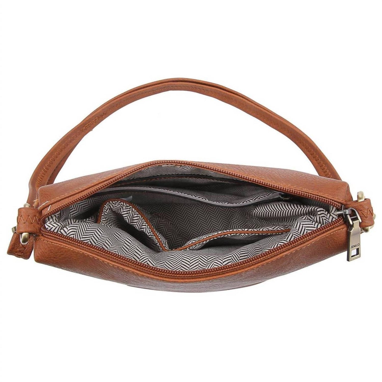 Jen & Co. - Women's Cow Print Crossbody Bag