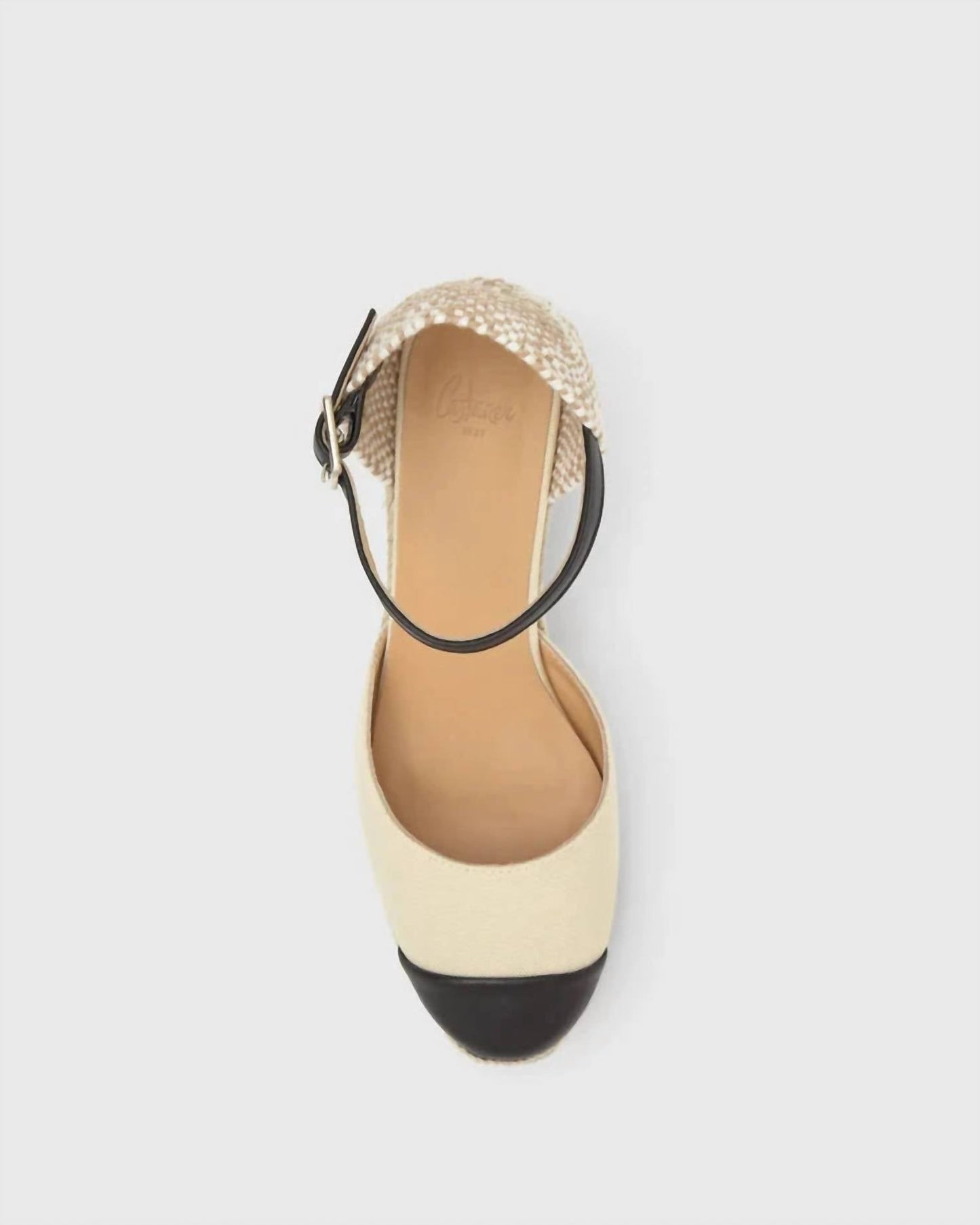 Castaner - Women's Coraline Leather Toe-cap Espadrille