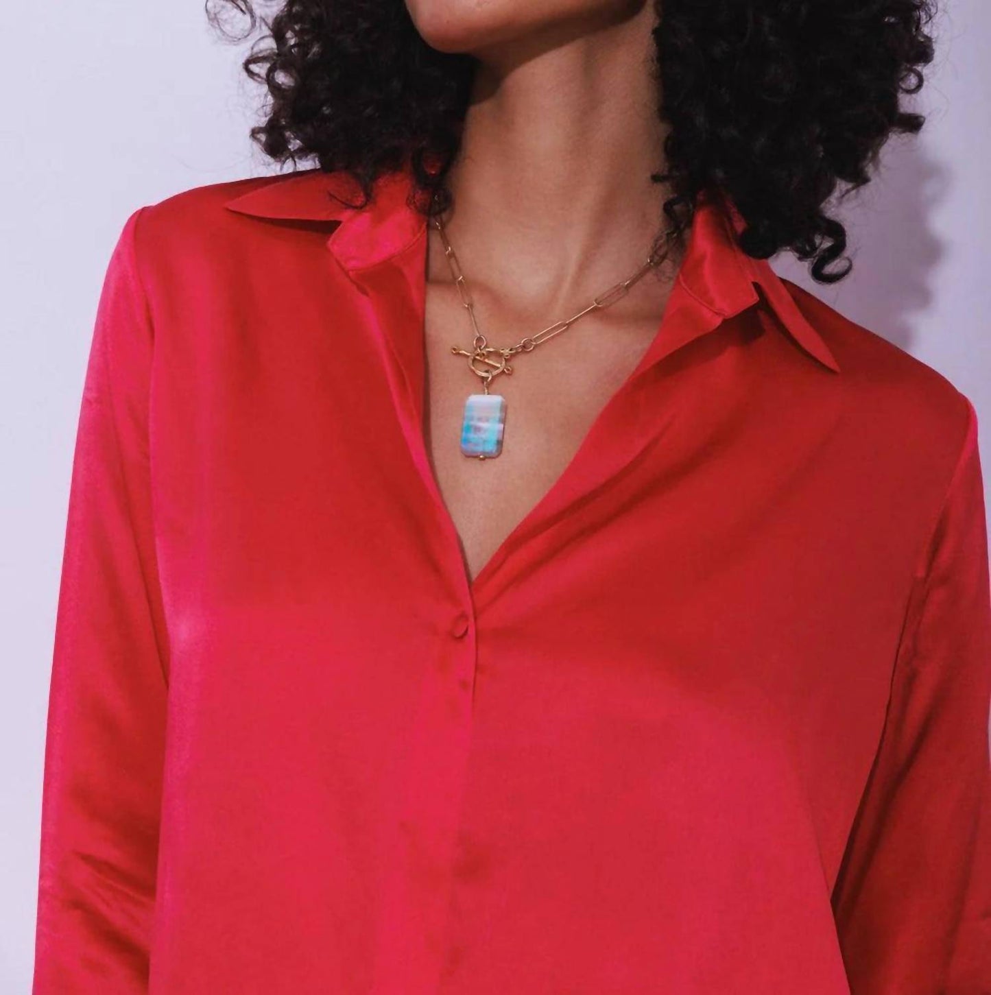 Catherine Gee - Daria Button Down Blouse