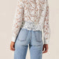 Astr - Isabis Floral Lace Top