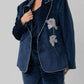 La Fuori - Soft Velvet Blazer - Plus
