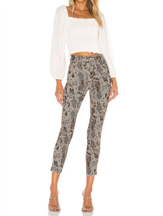 Free People - jegging de cintura alta