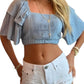 Chaser - Square Neck Crop Top